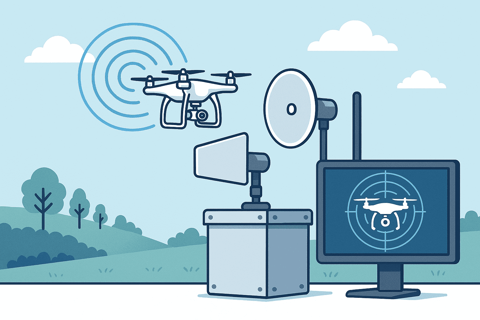 Innovatieve Drone beveiliging